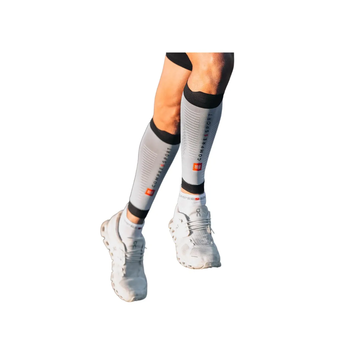 Compression Socks Compressport R2 3.0 Grey Black