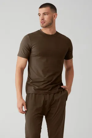 Conquer Reform Crewneck Short Sleeve - Espresso