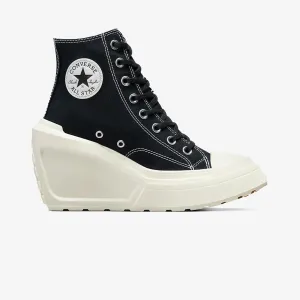 Converse | WMN'S CHUCK 70 DE LUXE WEDGE  { BLACK/WHITE