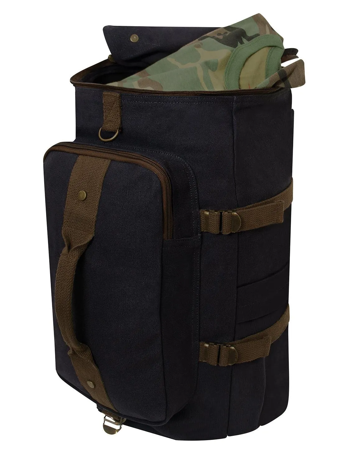 Convertible Canvas Duffle / Backpack - 19 Inches