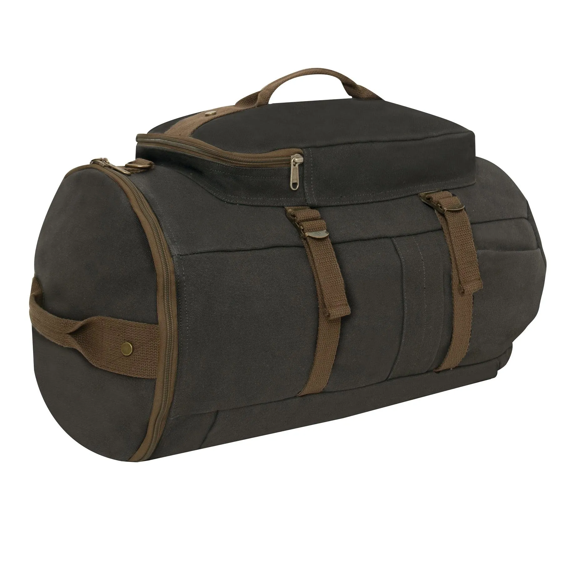 Convertible Canvas Duffle / Backpack - 19 Inches