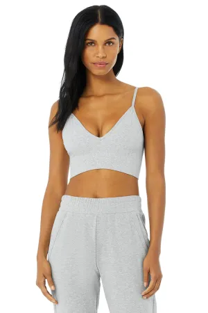 Delight Bralette - Dove Grey Heather