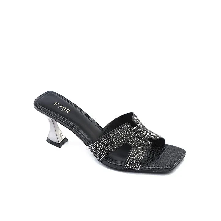 Diamante Strap Mule Sandal BB 49