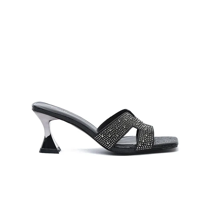 Diamante Strap Mule Sandal BB 49