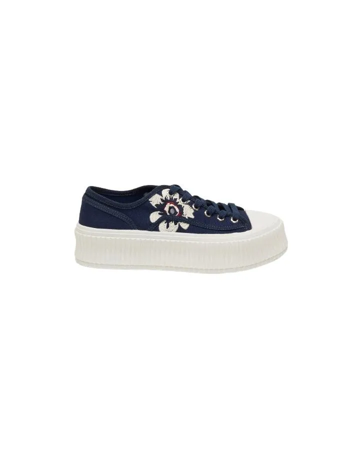 Dorothee Schumacher Floral Sportiness Embroidered Sneaker