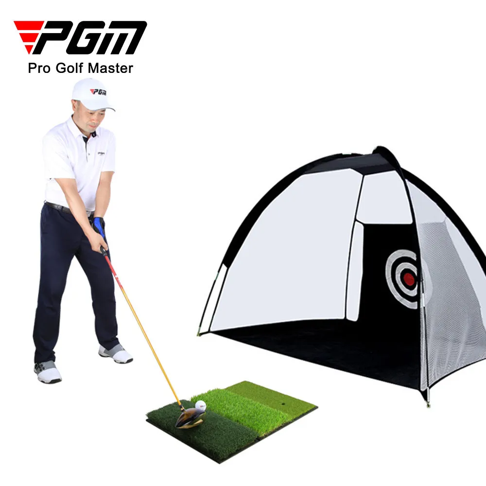 Foldable 3 in 1 Anti-slip Golf Hitting Mat With Rubber Tee