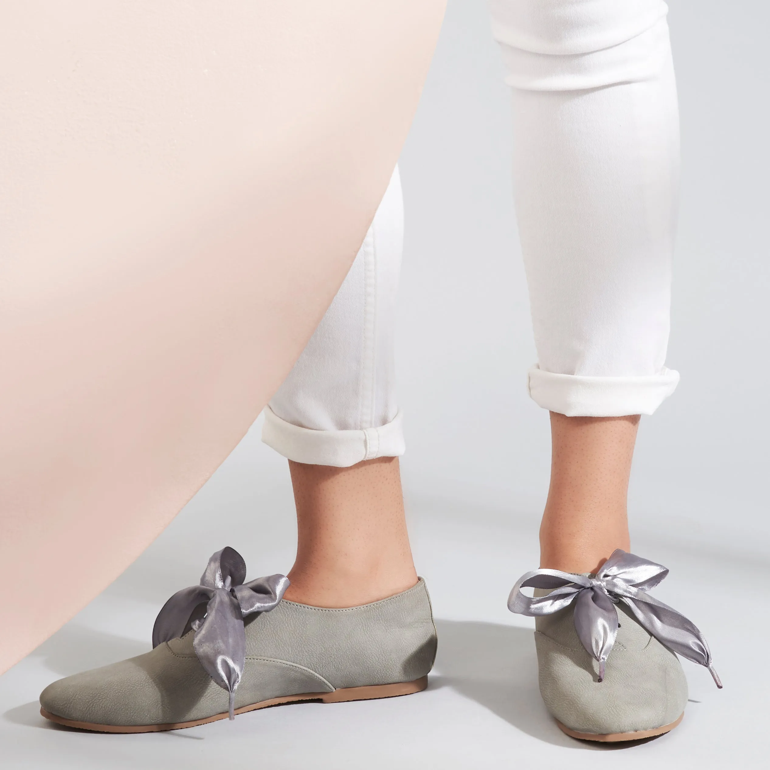 Freya Derbys in Grey for Women