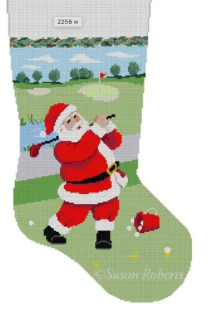 Golf Practice Stocking Canvas