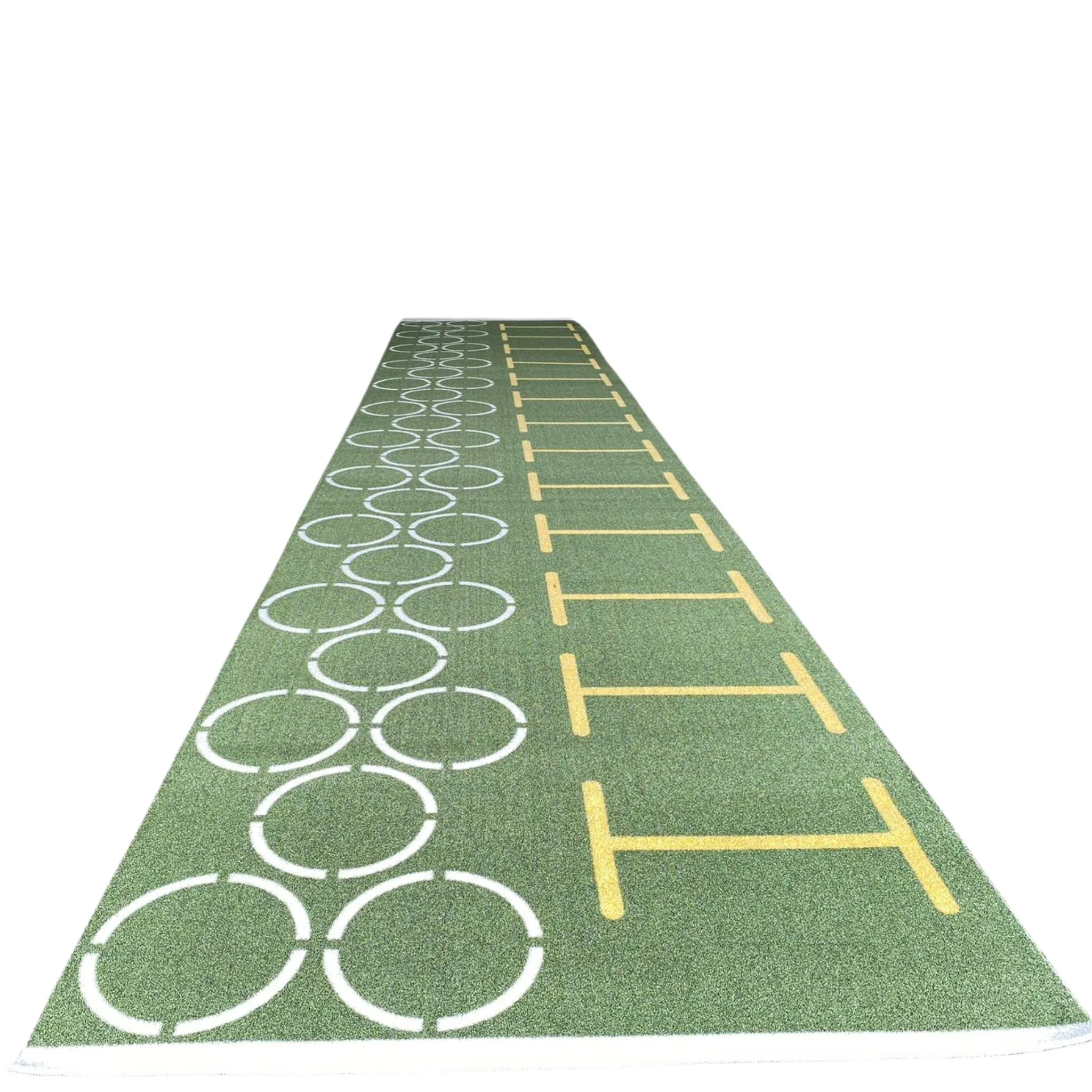 Gym Running and Sled Track with markings 10m x 2m