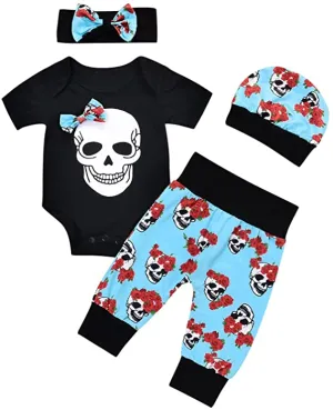 Halloween baby four-piece set