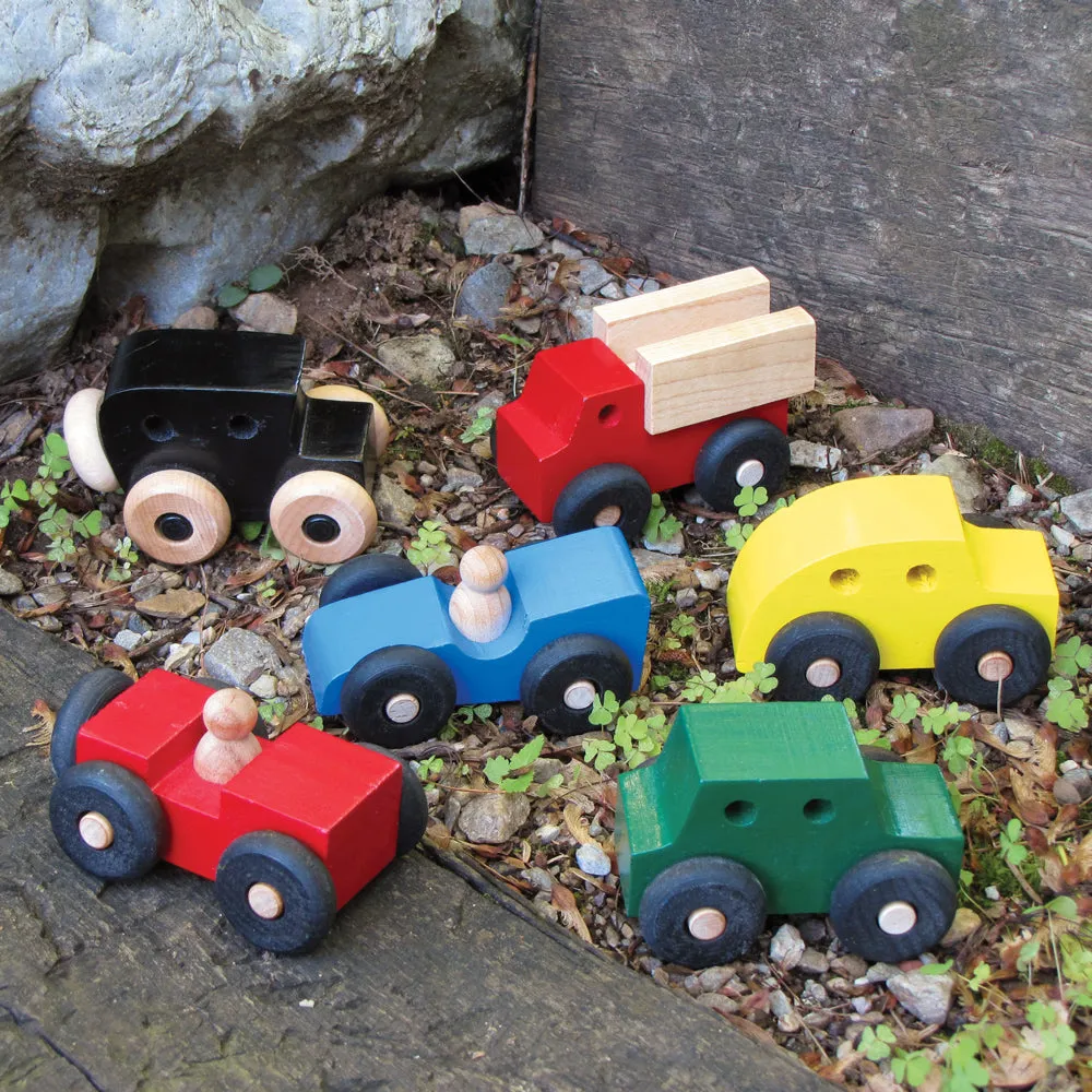 Handcrafted Wooden Car Toys - USA