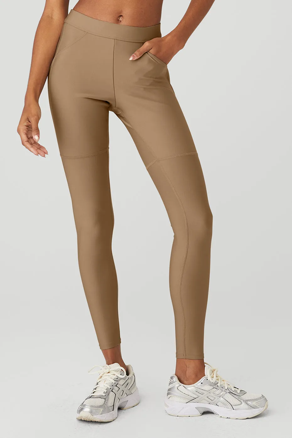 High-Waist 4 Pocket Utility Legging - Gravel