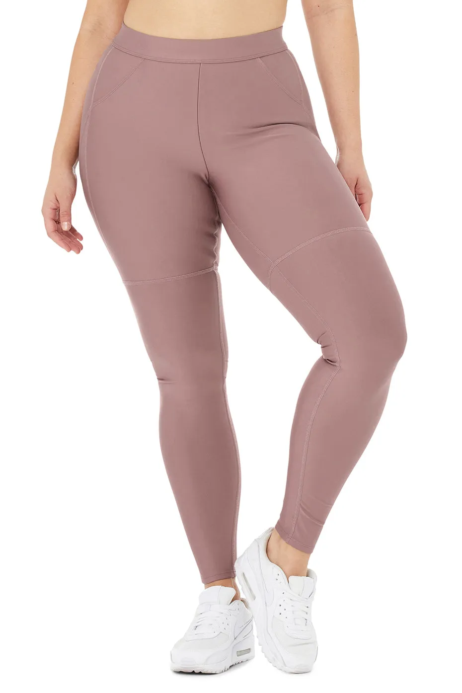 High-Waist 4 Pocket Utility Legging - Woodrose