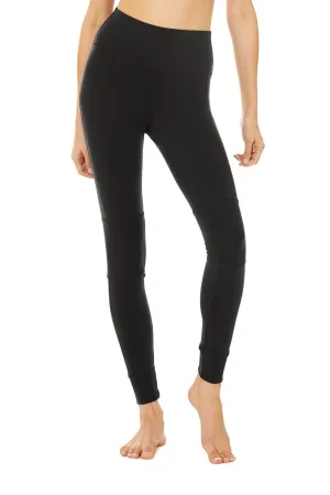 High-Waist Avenue Legging - Black