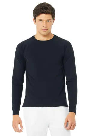 Idol Long Sleeve Performance Tee - Dark Navy