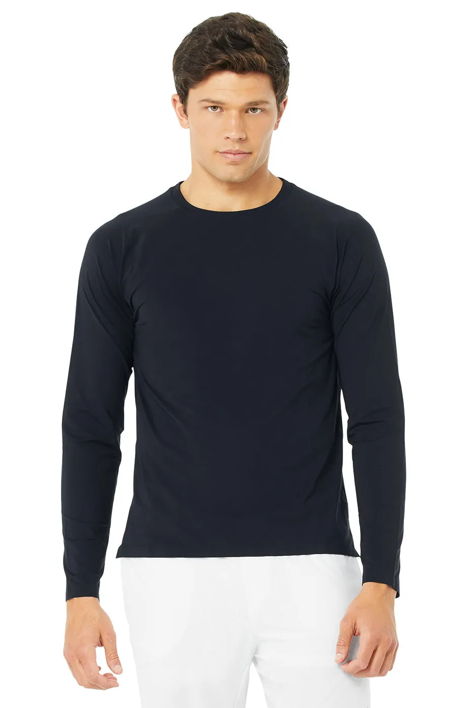 Idol Long Sleeve Performance Tee - Dark Navy