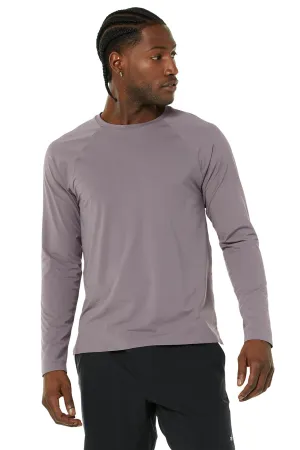 Idol Long Sleeve Performance Tee - Purple Dusk