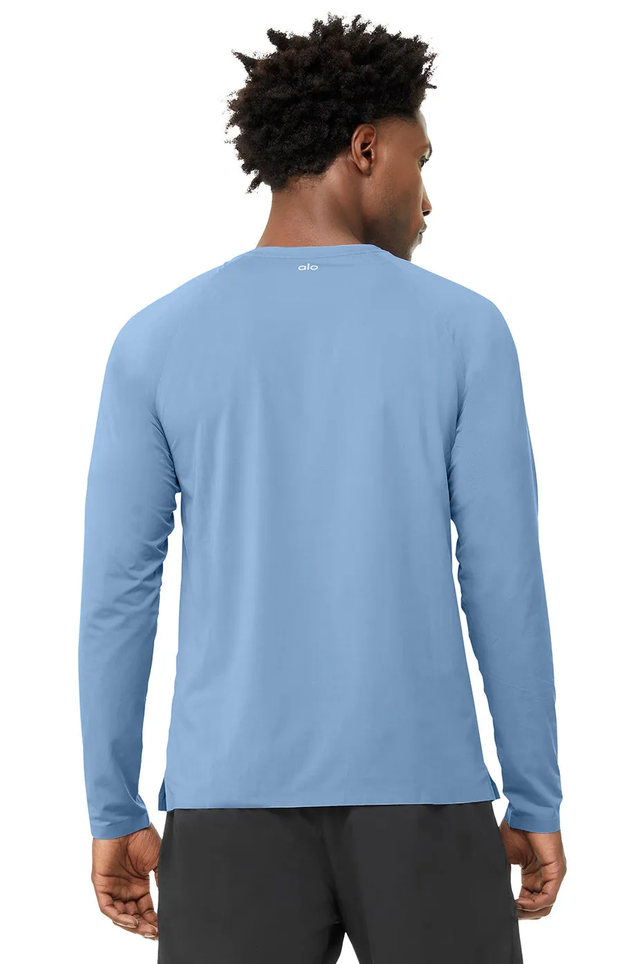 Idol Long Sleeve Performance Tee - Toluca Blue