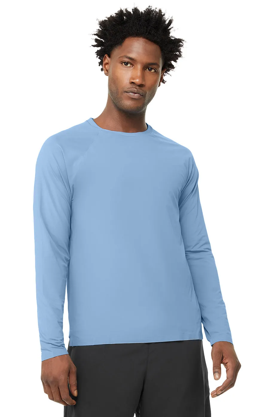 Idol Long Sleeve Performance Tee - Toluca Blue