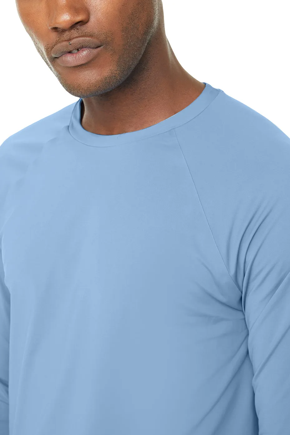 Idol Long Sleeve Performance Tee - Toluca Blue