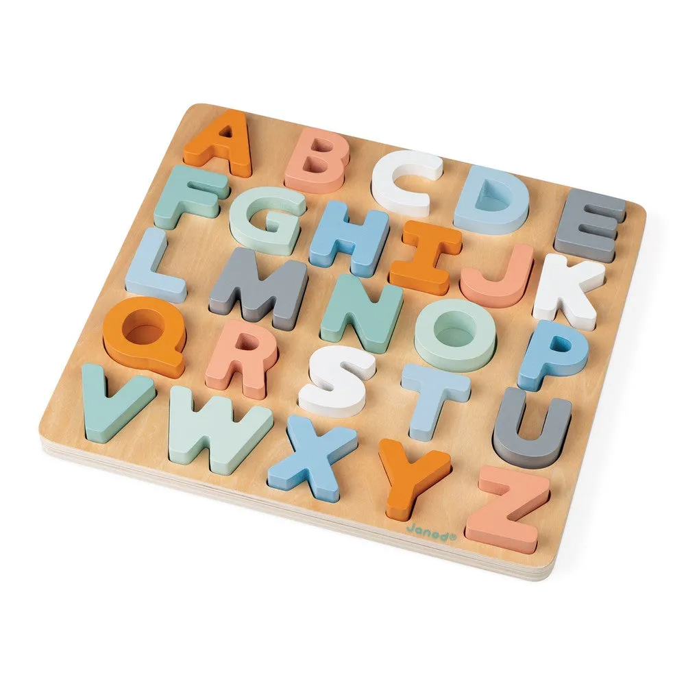 Janod Sweet Cocoon Alphabet Puzzle