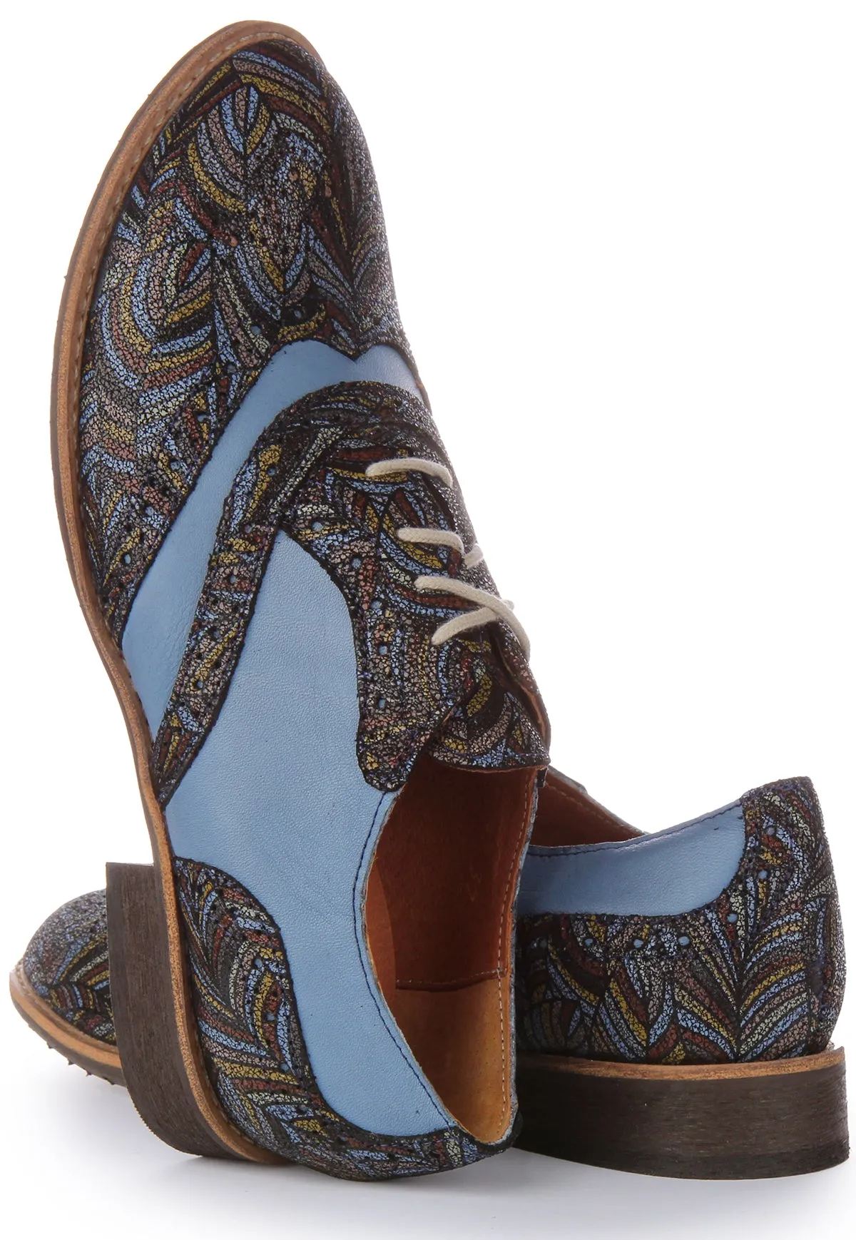 Justinreess England Matilda In Blue Multi For Women