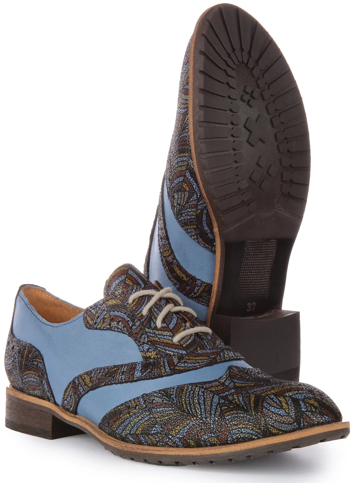 Justinreess England Matilda In Blue Multi For Women