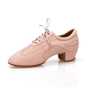 KCDANCE Women's Microfiber Leather  Modem With Lace-up Teaching & Practice Dance Shoes