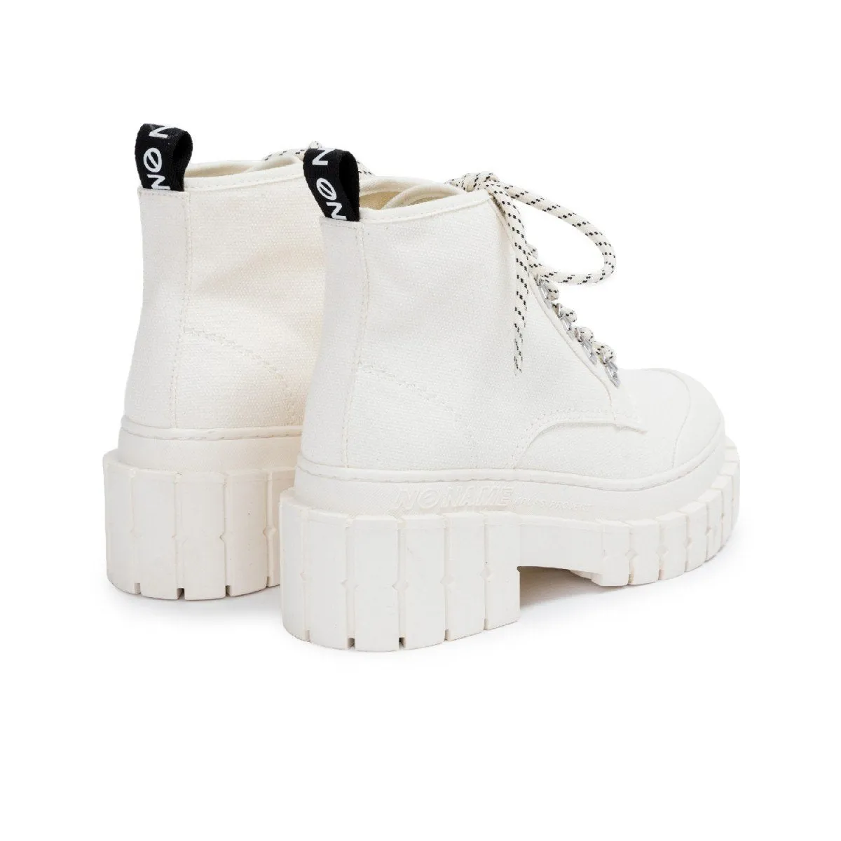 Kross Canvas Ivory Low Boots