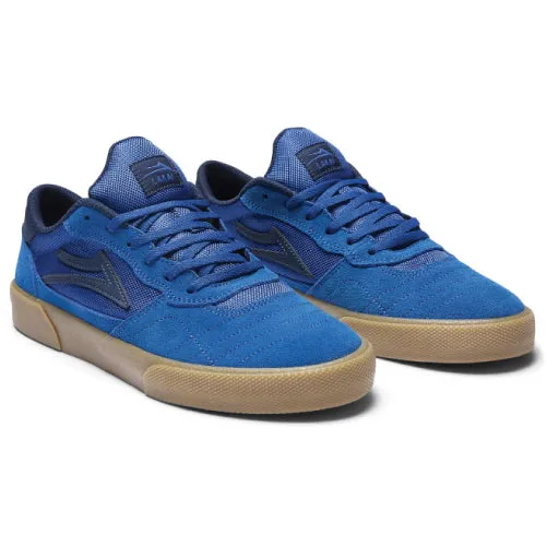 Lakai Cambridge Skate Shoe - Blue/Gum Suede