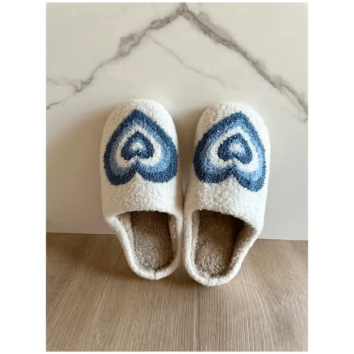 Lucy Cozy Heart Slippers