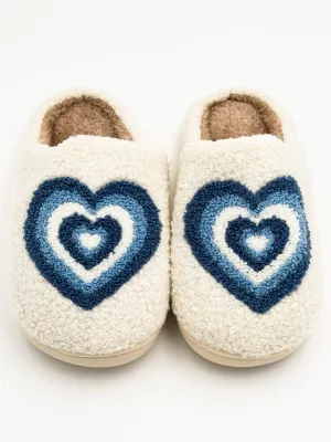 Lucy Cozy Heart Slippers