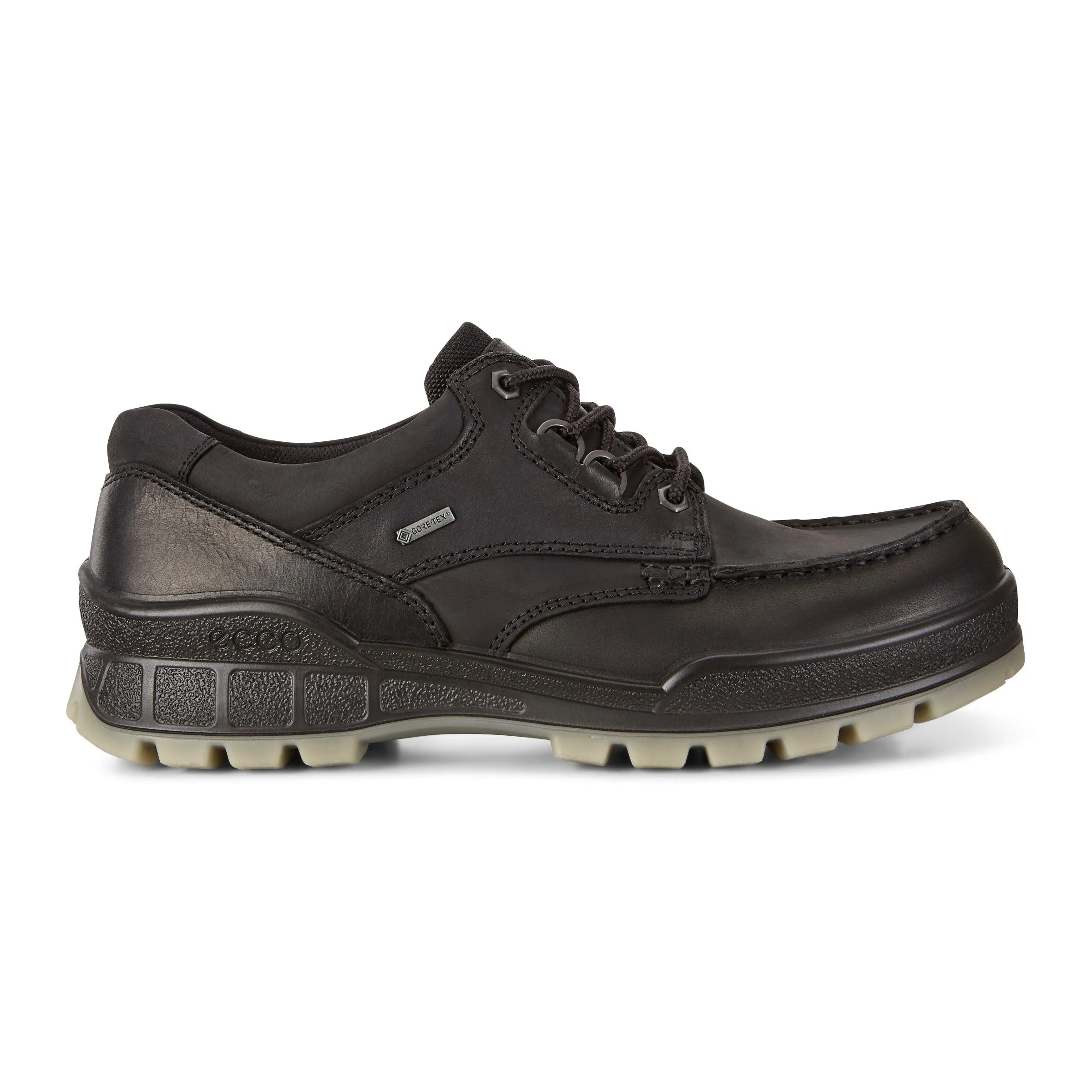 Men's Ecco Track 25 Moc GTX Shoe Color: Black/Black