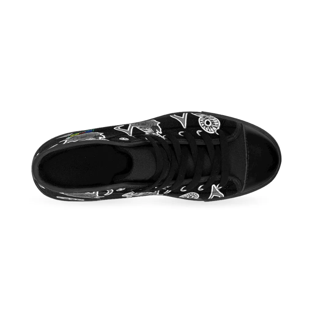 Musical Rose Women's High-top Sneakers