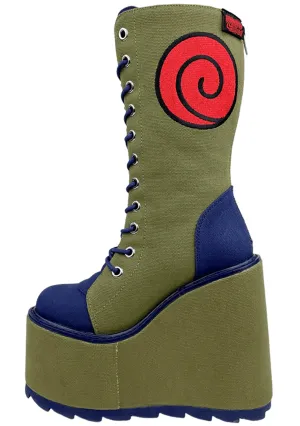 Naruto Dune Kakashi Cosplay Platform Boots