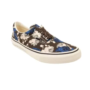 NIB UNDERCOVER Brown Floral Print Canvas Sneakers Size XL