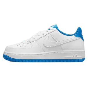 Nike Air Force 1 sneakers, white/blue