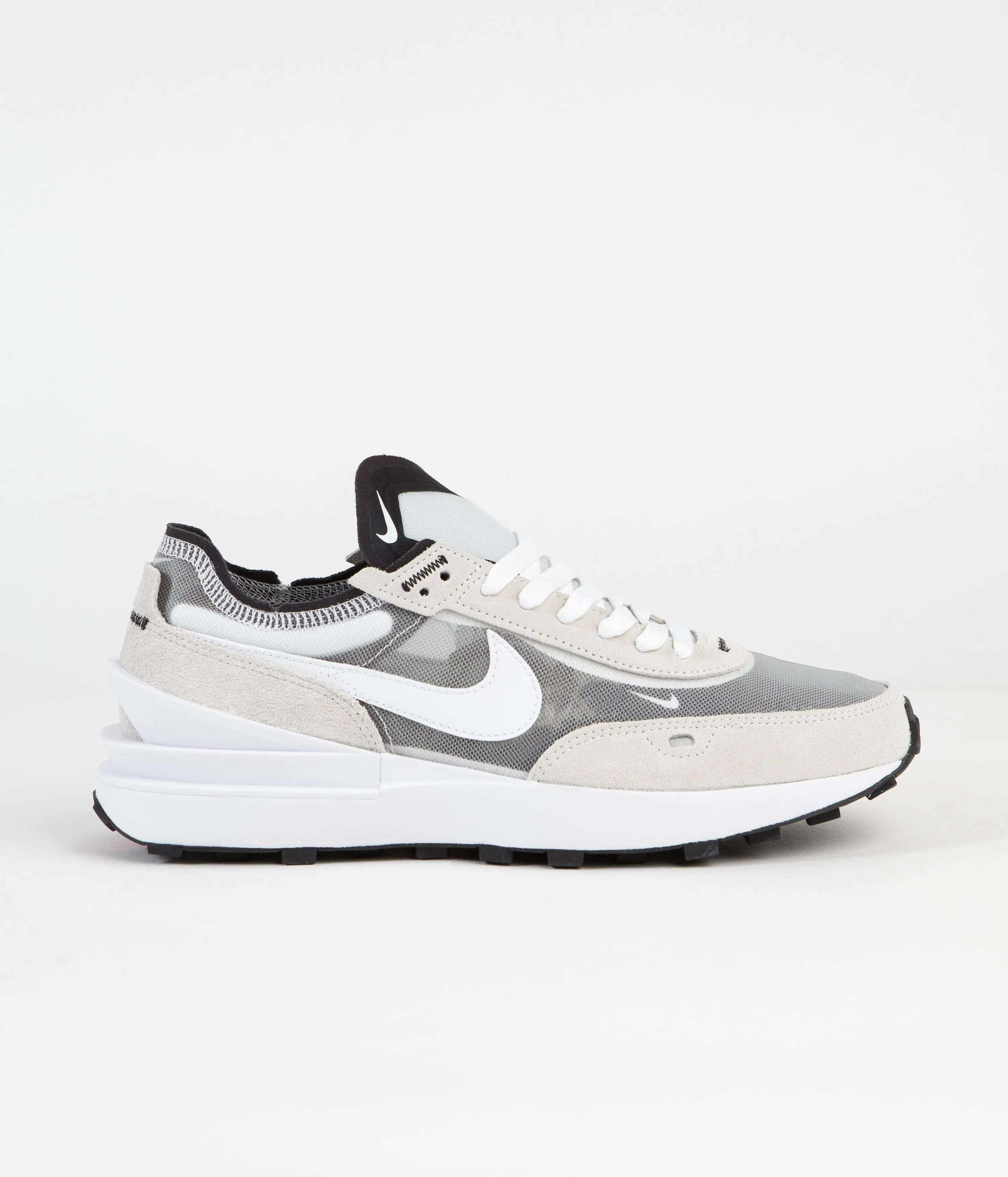 Nike Waffle One Shoes - Summit White / White - Black - Orange