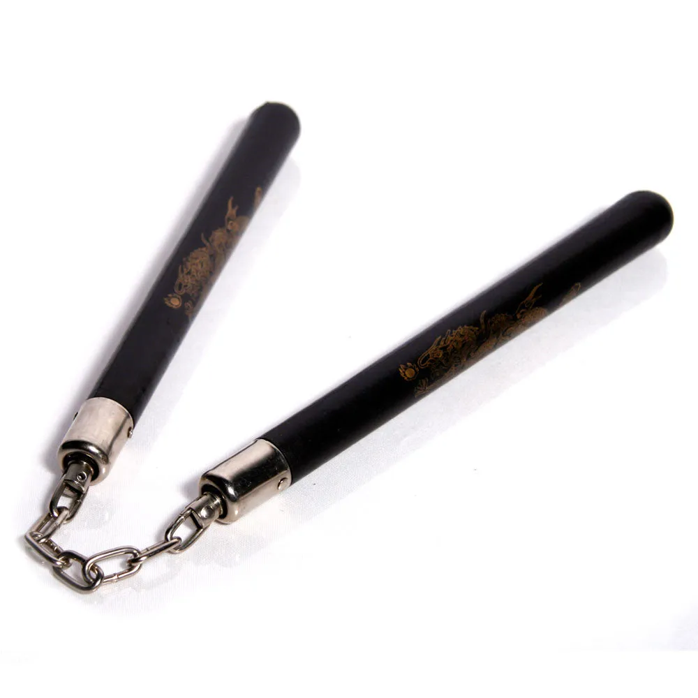 Nunchaku Hard Rubber w/chain