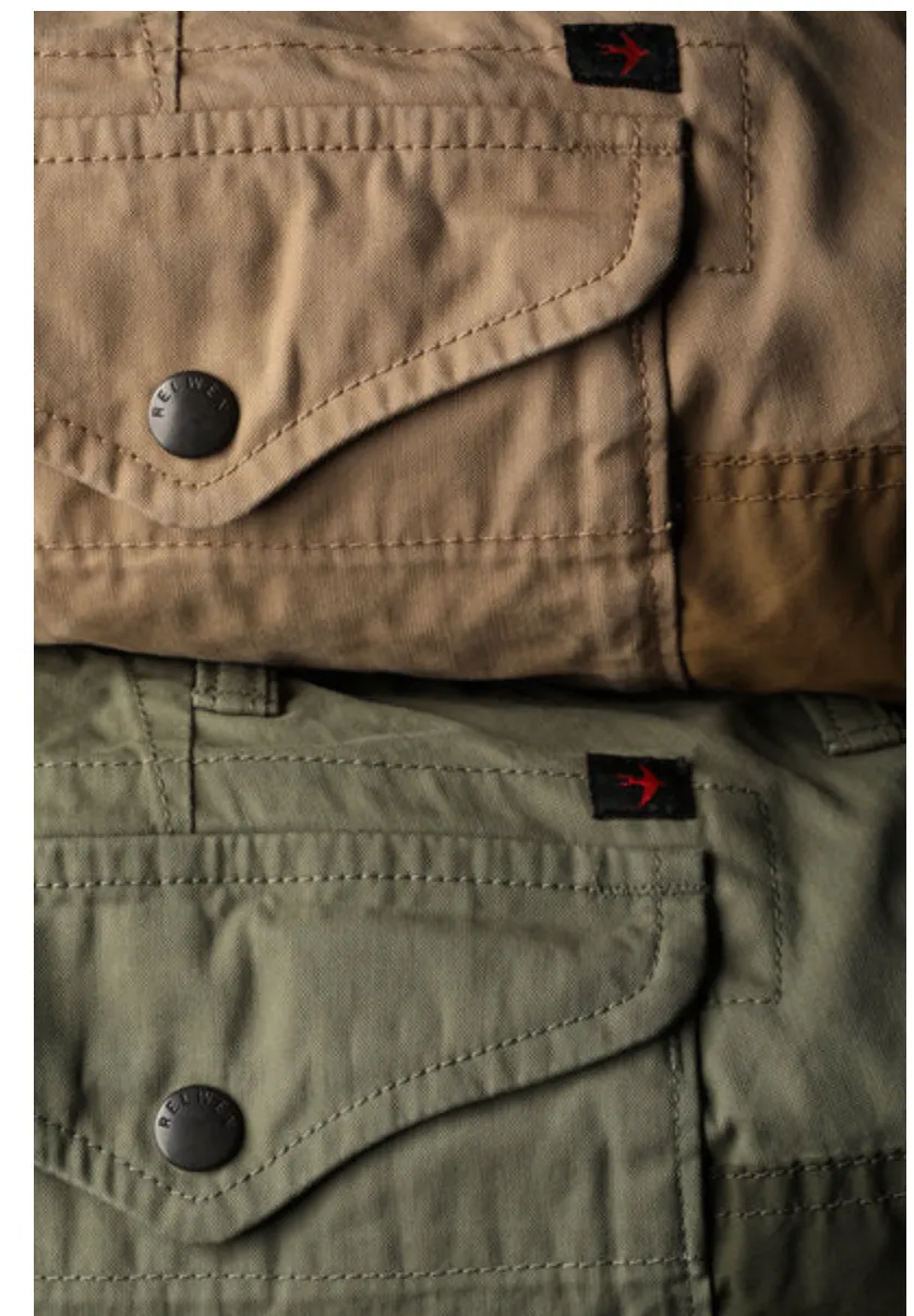 Olive Two-Tone Expedition Pant by Relwen