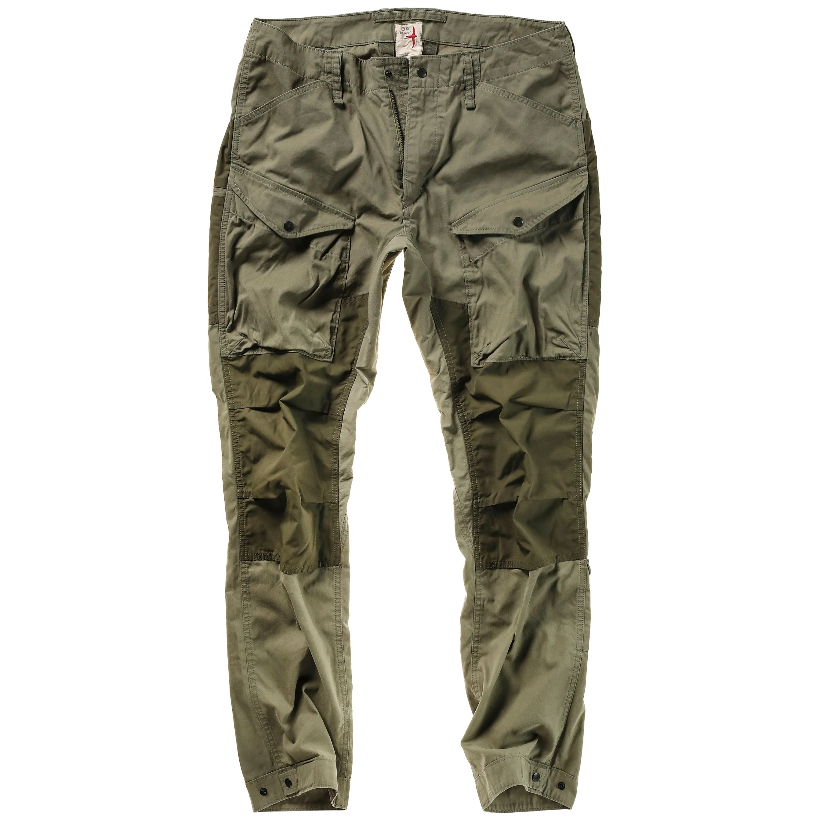 Olive Two-Tone Expedition Pant by Relwen