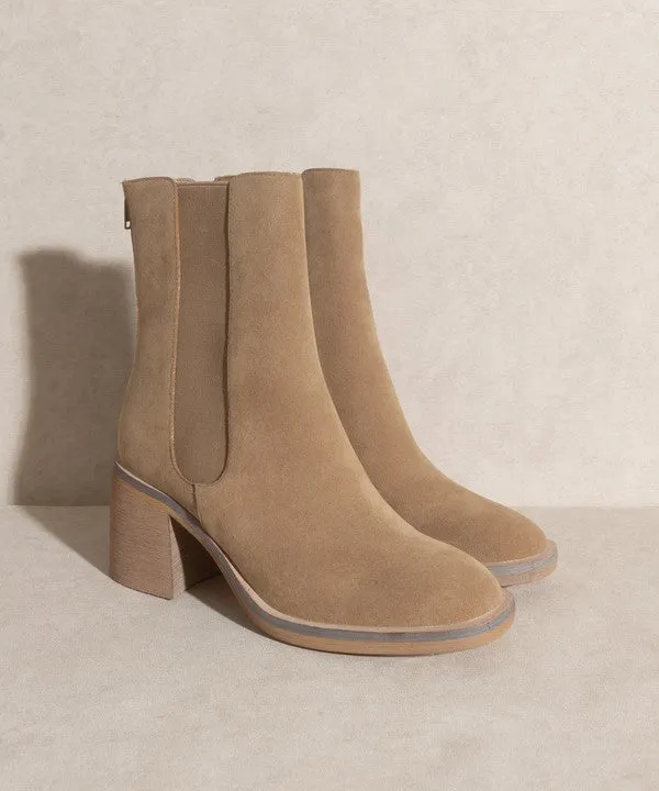 Olivia   Chelsea Heel Boots