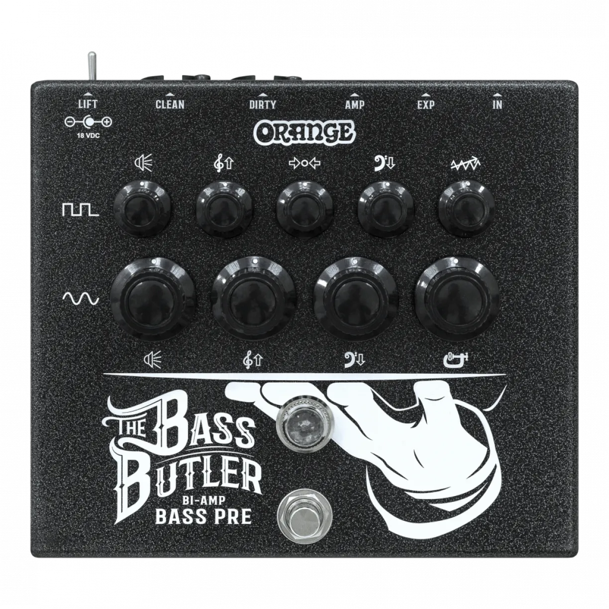 Orange Bass Butler - Pedal Bass Rig