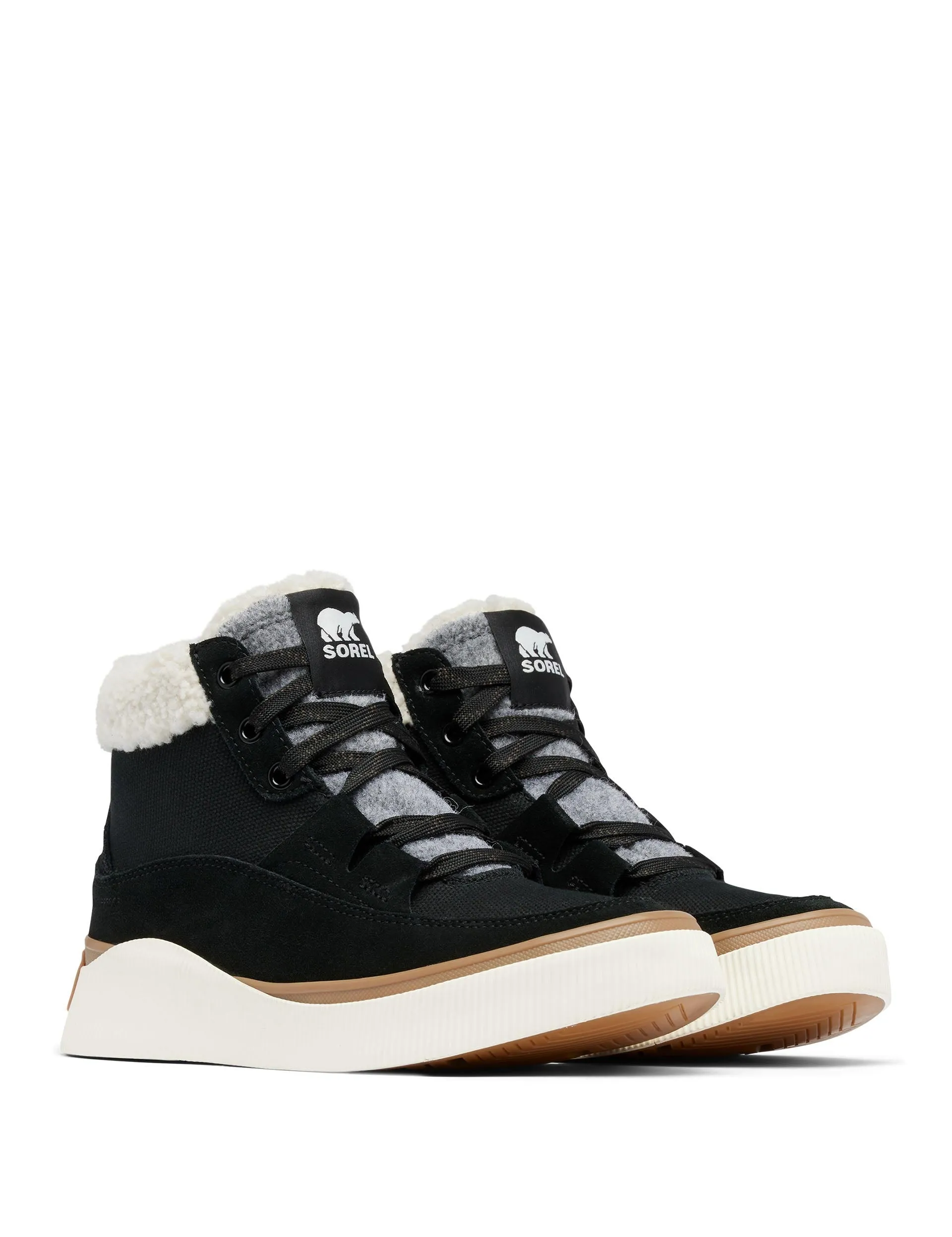 Out N About IV Waterproof Mid Sneakers - Black/Sea Salt