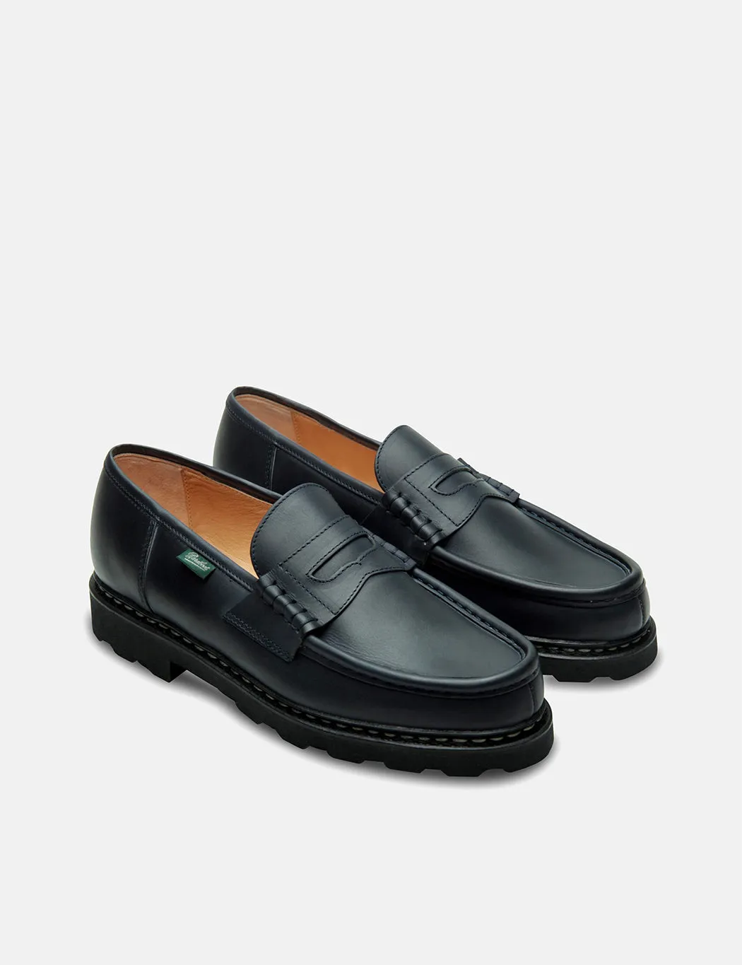 Paraboot Reims Lisse (Smooth Leather) - Black