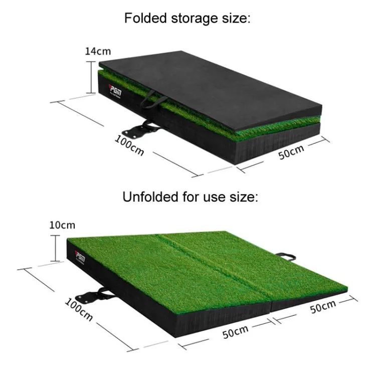 PGM DJD041 Golf Slope Strike Pad Foldable Swing Trainer Hi-Low Slope Pad