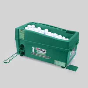 PGM Golf Ball Dispenser Automatic Tee Up Machine with Club Rack, Size: 62x32x32cm(Green)