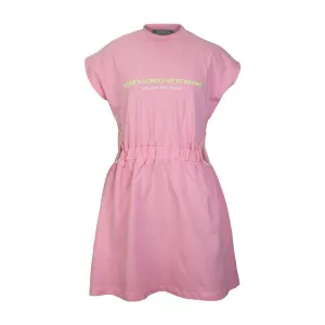 PINK PLAIN DRESS FOR GIRLS