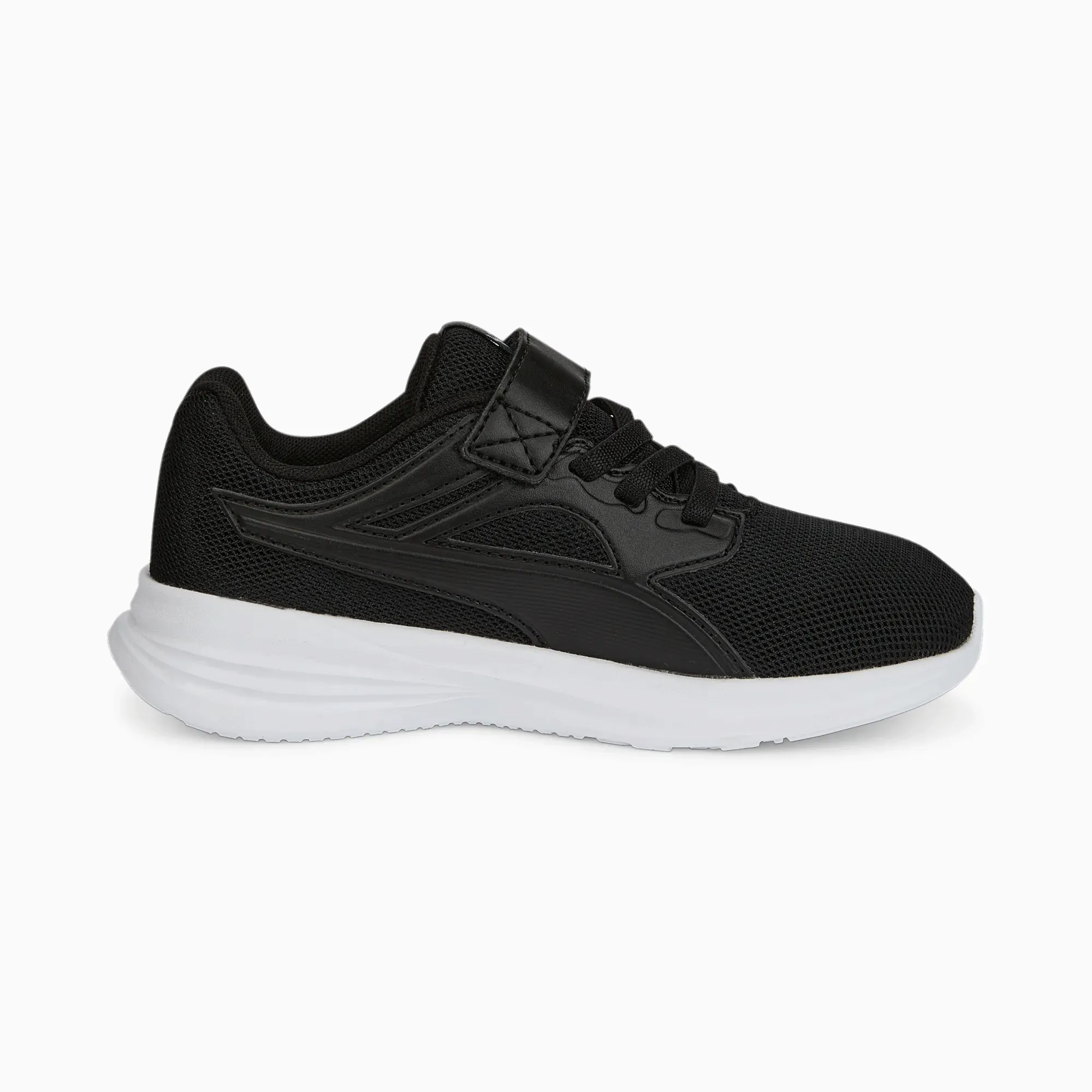 Puma Transport AC PS Trainers - Boys - Black/White