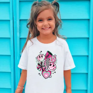 Retro Cheer Shirt for Girls